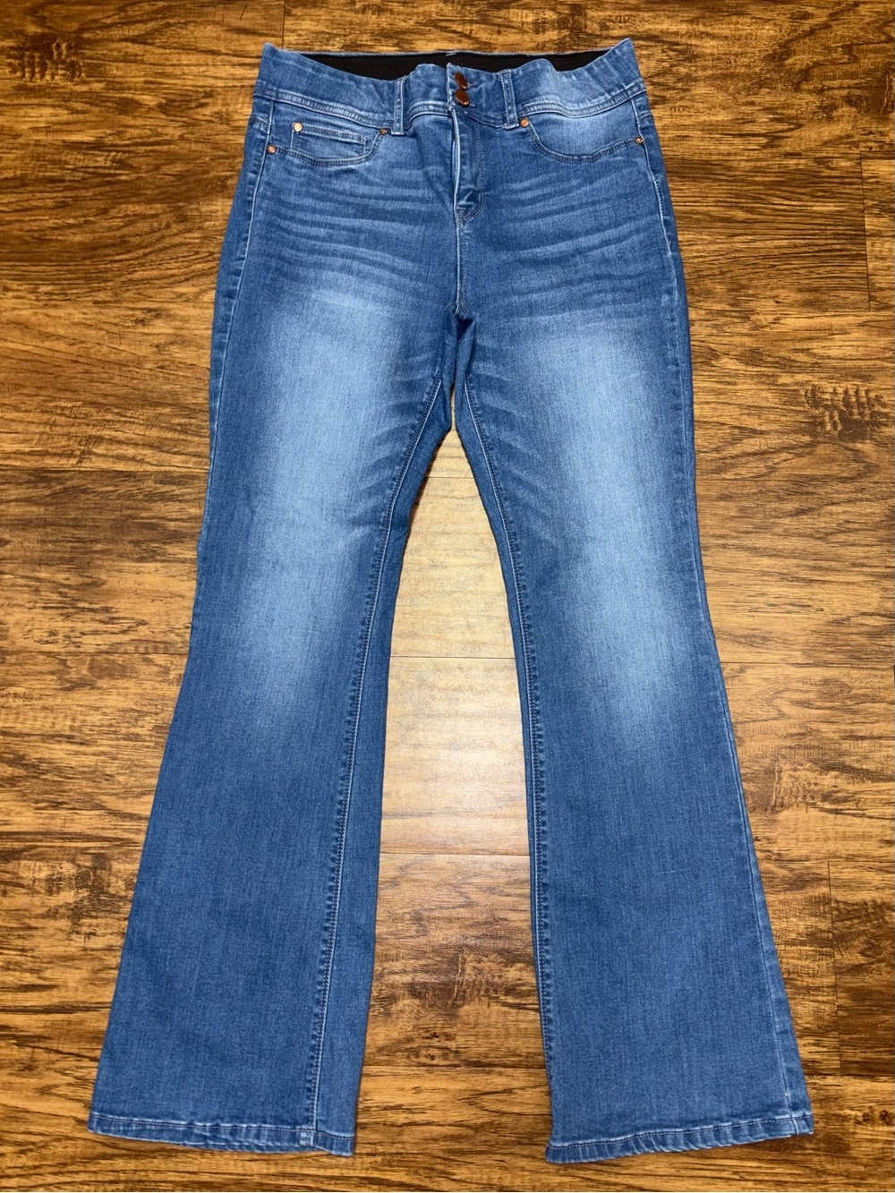 Indigo Poppy High Rise Bootcut Jeans Size 12
